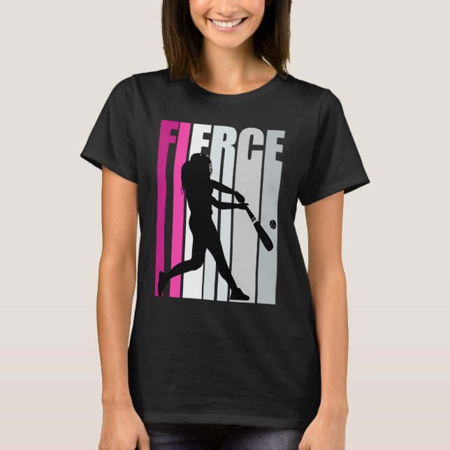 Camiseta Feroz Béisbol Birday Colorful Base Run Practical (Anverso)