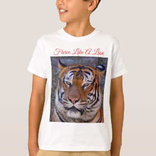 Camiseta Feroz como un león