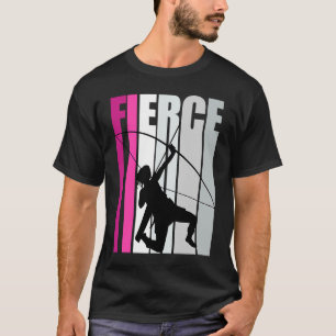 Camiseta Feroz tiro con arco Cumpleaños Colorful Bow Arrow 