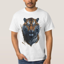 Feroz y elegante: Diseño de tigres