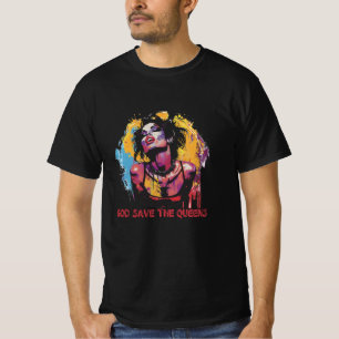 Camiseta Feroz y fabuloso Hot Drag Queen Negrita Orgullo