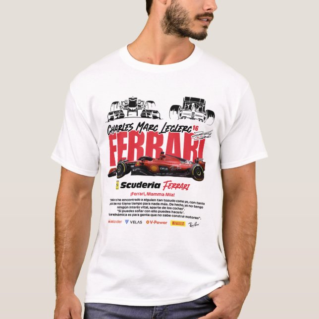 Camiseta Ferrari (Anverso)