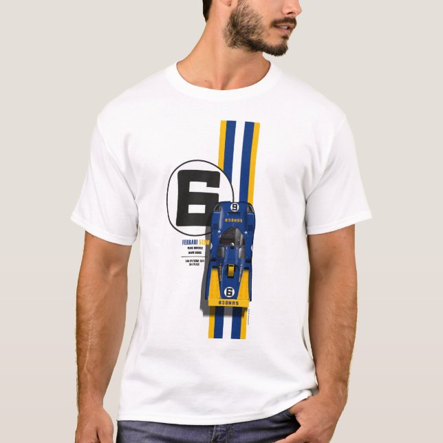 Camiseta Ferrari 512 No.6 (Anverso)