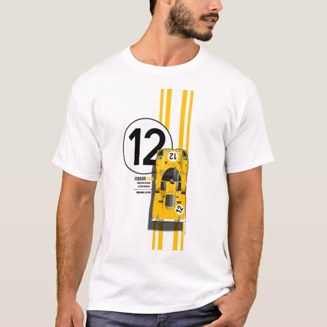 Camiseta Ferrari 512S No.12 (Anverso)