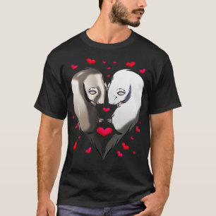 Camiseta Ferret Couple Gift Día de San Valentín Cute Animal
