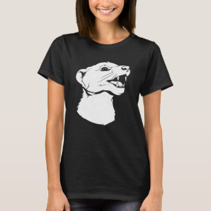 Camiseta Ferret Cute Weasel Furry Animal Ferret