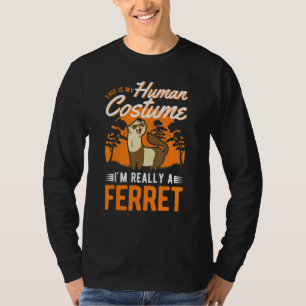 Camiseta Ferret Ferret de Halloween