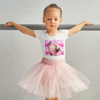 Camiseta Ferret gracioso en un baile tutu