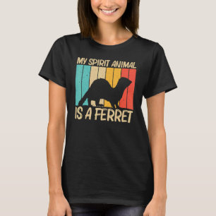 Camiseta Ferret Guay Para Hombres Mujeres Ferret Mascota An
