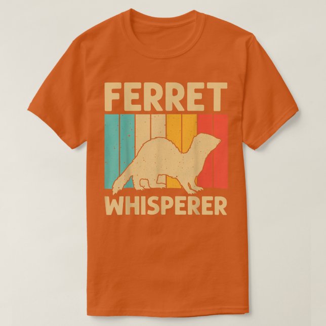 Camiseta Ferret Guay Para Hombres Mujeres Lover Ferret Owne (Diseño del anverso)