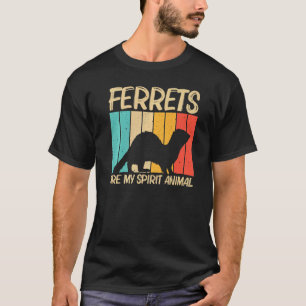 Camiseta Ferret Guay Para Hombres Mujeres Mascota De Ferret