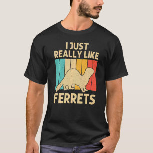 Camiseta Ferret Guay Para Hombres Mujeres Propietarias De F