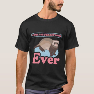 Camiseta Ferret Mom Ferret Propietario Ferret