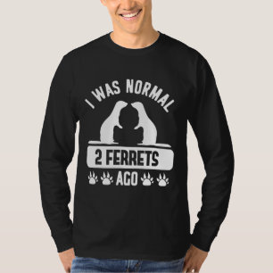Camiseta Ferret Mom Y Dad Normal Ferret Mascota