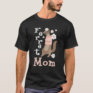 Camiseta Ferret Mom Zoo Animal Ferret Lover
