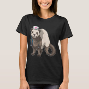 Camiseta Ferret Nurse Stethoscope
