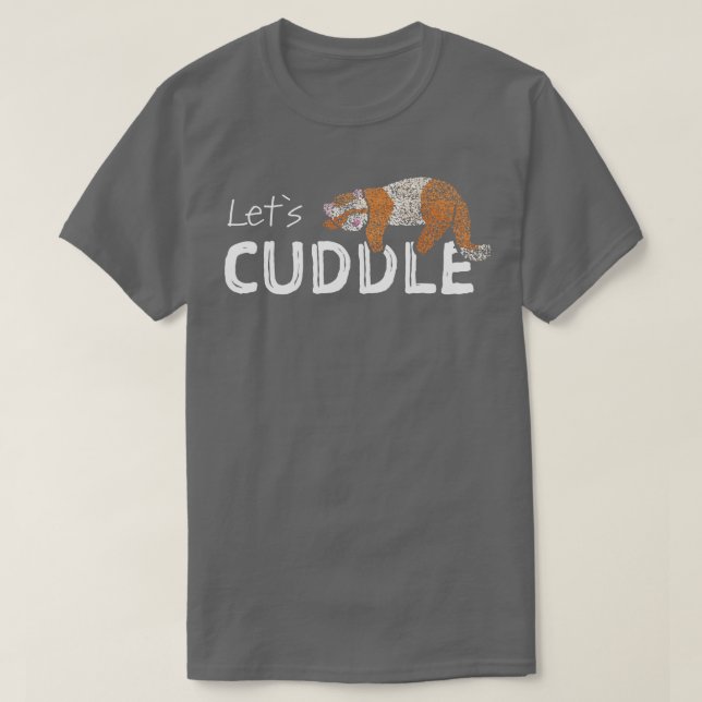 Camiseta Ferret Otter Sleep Shirdle Cuddle 1 (Diseño del anverso)