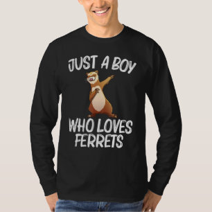 Camiseta Ferret Para Niños Ferret Ferret Dabbing