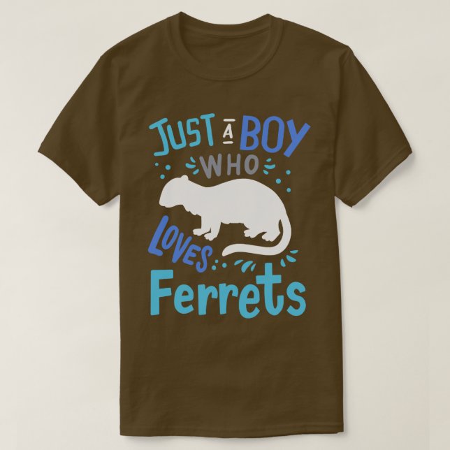Camiseta Ferret Polecats Ferret Lover (Diseño del anverso)