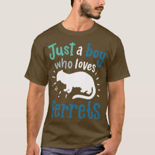 Camiseta Ferret Weasel Ferret Lover