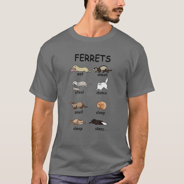 Camiseta Ferretes COMER SNEAK STEIN DANCE SMELL SLEEP SL (Anverso)