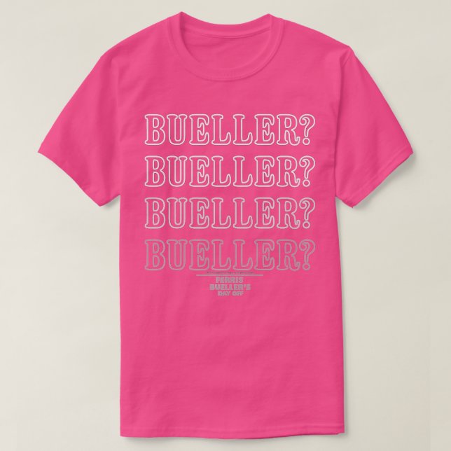 Camiseta Ferris Buellers Day Off Bueller Repeat Hollow (Diseño del anverso)
