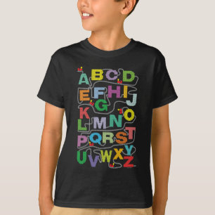 Camiseta Ferrocarril Alphabet Maze Puzzles