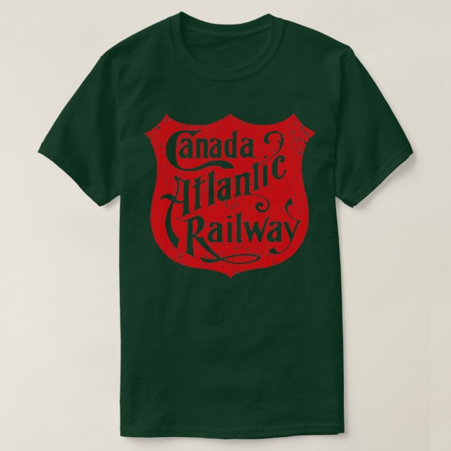 Camiseta Ferrocarril Atlántico de Canadá (Diseño del anverso)