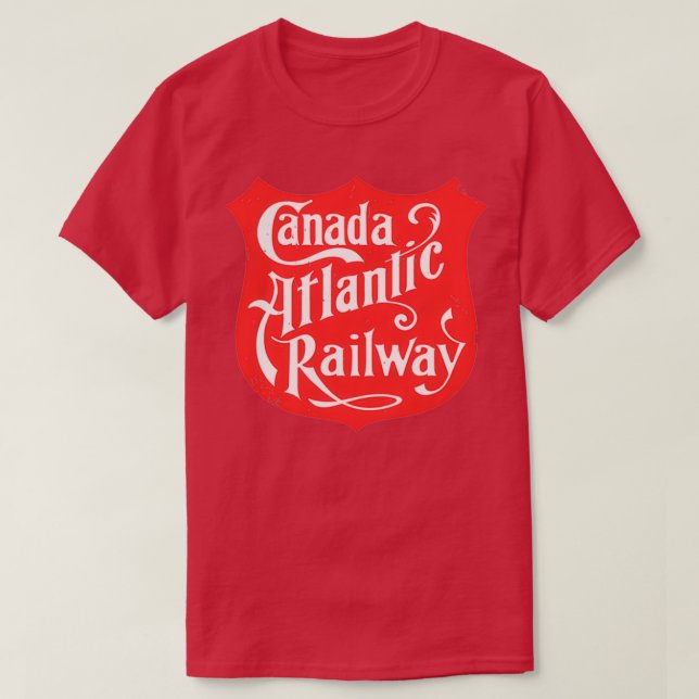 Camiseta Ferrocarril Atlántico de Canadá (Diseño del anverso)