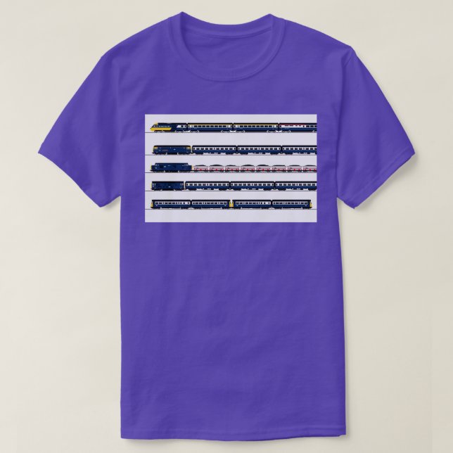 Camiseta Ferrocarril Británico 2 (Diseño del anverso)