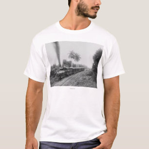Camiseta Ferrocarril central americano de la cacerola en