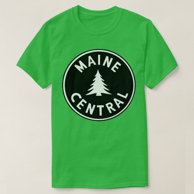 Camiseta Ferrocarril Central de Maine 1 (Diseño del anverso)