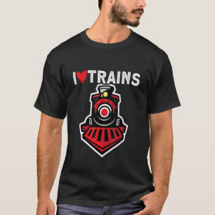 Camiseta Ferrocarril Collector Ferrocarril I Love Trains