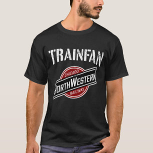 Camiseta Ferrocarril de Chicago y Noroeste