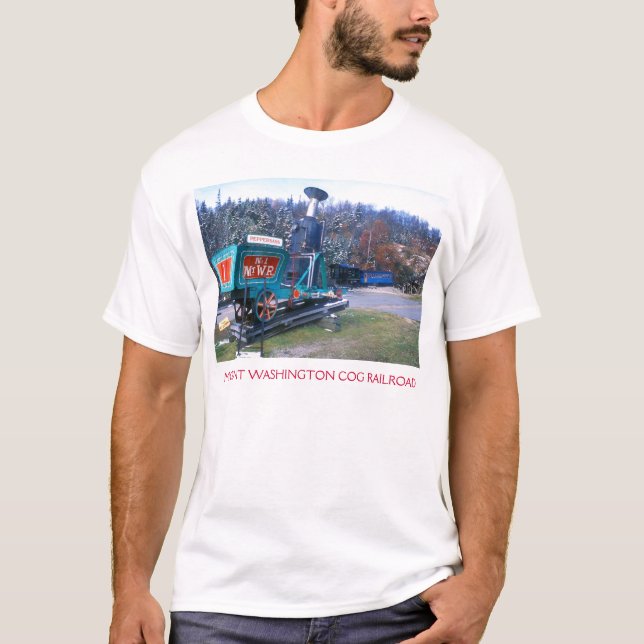 Camiseta Ferrocarril de diente de Washington del soporte (Anverso)