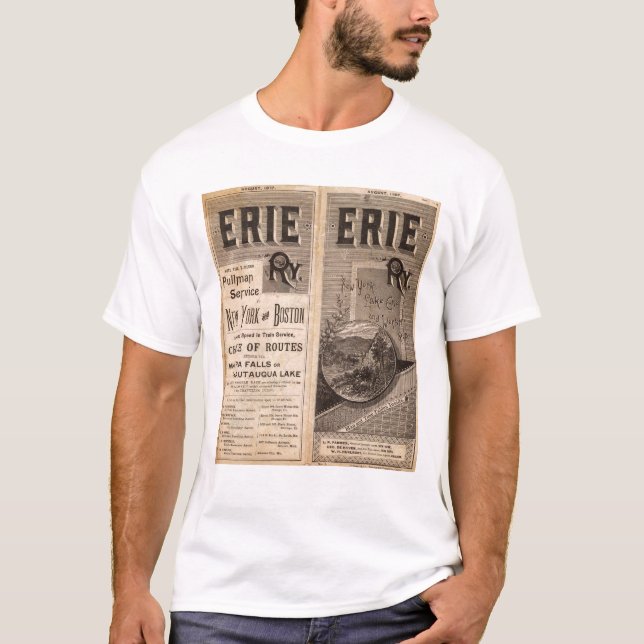 Camiseta Ferrocarril de Erie (Anverso)