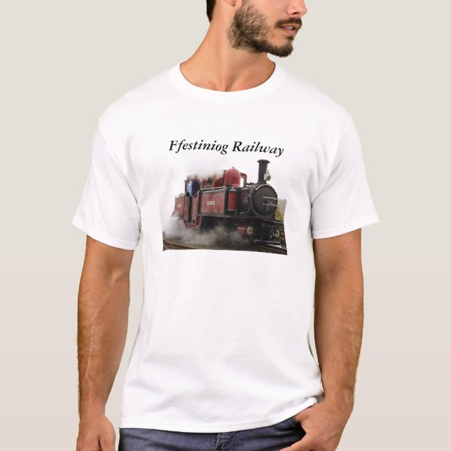 Camiseta Ferrocarril de Ffestiniog (Anverso)