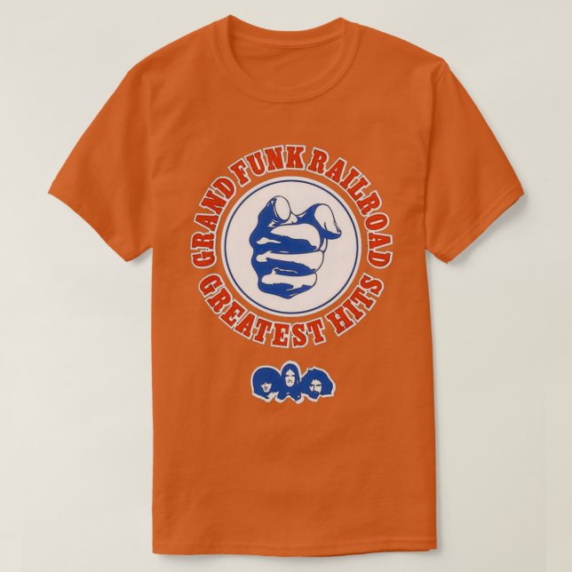 Camiseta Ferrocarril de Grand Funk 9 (Diseño del anverso)