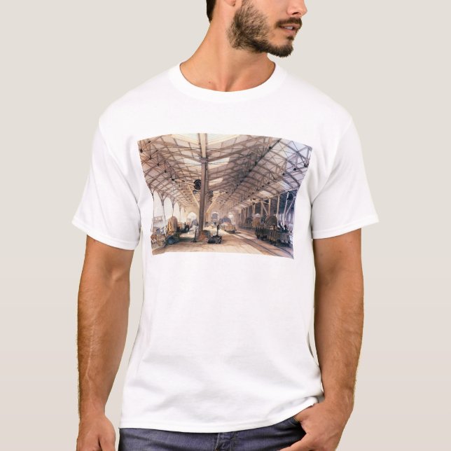 Camiseta Ferrocarril de Great Western: Carga vertida en (Anverso)