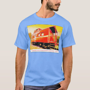 Camiseta Ferrocarril de montaña de Caboose Catskill