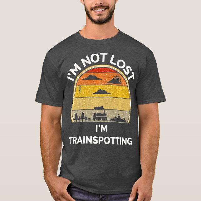 Camiseta Ferrocarril del Colector de Tren del Modelo del Ab (Anverso)