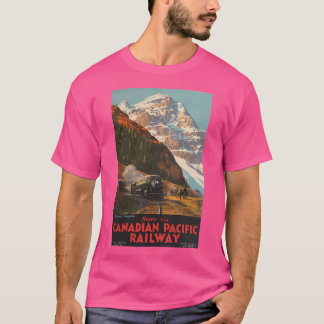 Camiseta Ferrocarril del Pacífico Canadiense - Viajes de ép