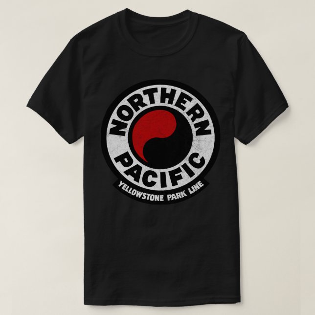 Camiseta Ferrocarril del Pacífico Norte (Diseño del anverso)