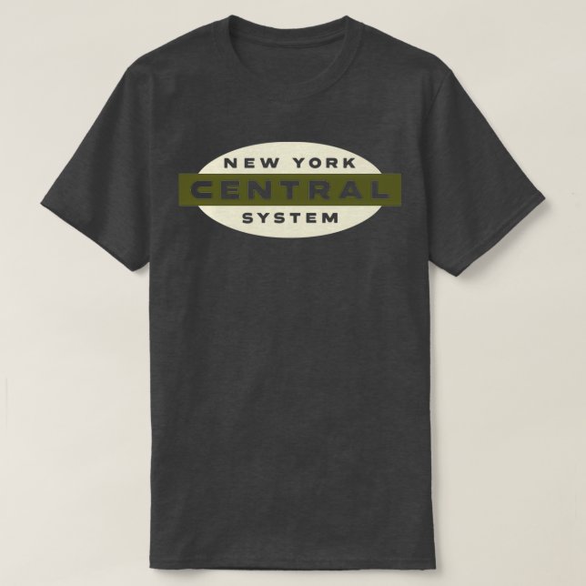 Camiseta Ferrocarril del Sistema Central de Nueva York 2 (Diseño del anverso)