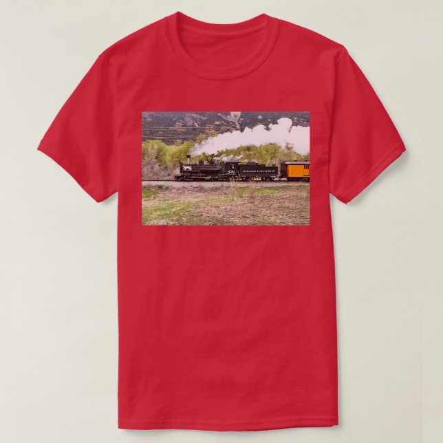 Camiseta Ferrocarril Durango Y Silverton (Diseño del anverso)