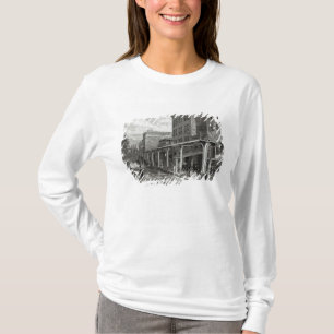 Camiseta Ferrocarril elevado en la calle de Greenwich,