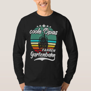 Camiseta Ferrocarril Garden modelo de tren de vapor