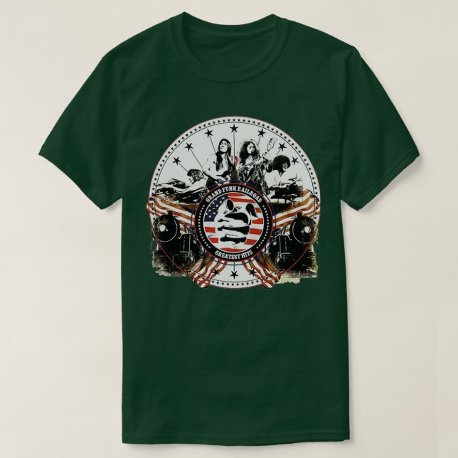 Camiseta Ferrocarril Grand Funk 15 (Diseño del anverso)