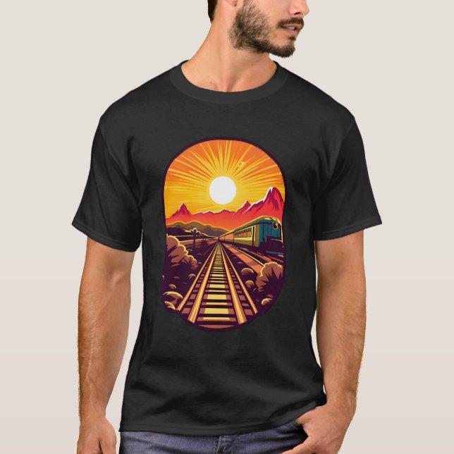 Camiseta Ferrocarril Modelo (Anverso)