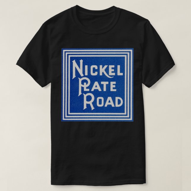 Camiseta Ferrocarril Nickel Plate Road de los años 1940 (Diseño del anverso)